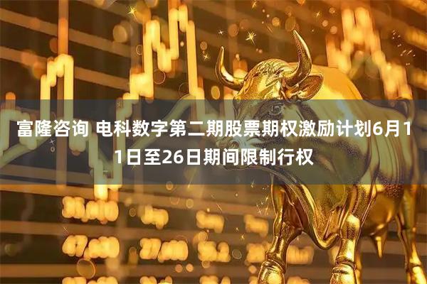 富隆咨询 电科数字第二期股票期权激励计划6月11日至26日期间限制行权